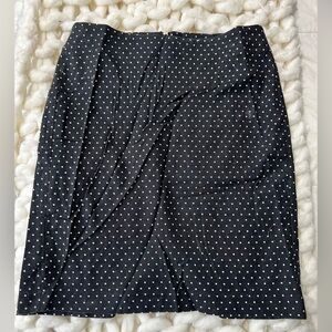 Rafaella Blue and White Pencil Skirt for Work